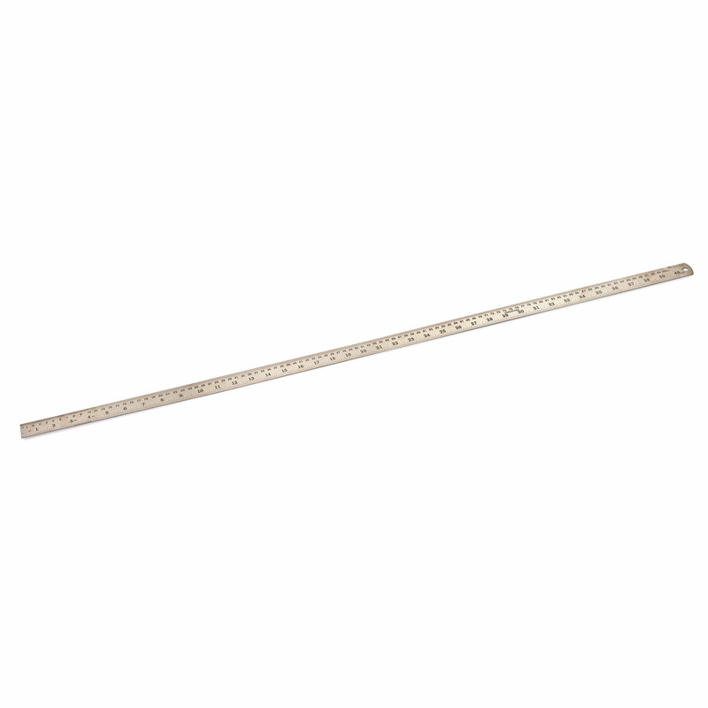 Stainless Steel Cabinetmaker's Rule - Length:40"